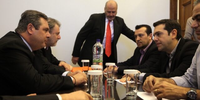 Τσίπρας-Καμμένος: Συμφώνησαν σε κοινό μέτωπο για τη στήριξη της Κύπρου