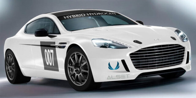Aston Martin Hybrid Hydrogen Rapide S. Το πρώτο αγωνιστικό αυτοκίνητο με υδρογόνο.