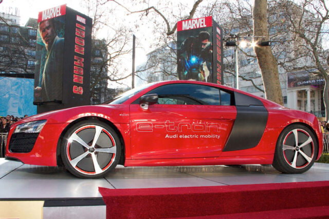 Όταν ο “Iron Man” συνάντησε το Audi R8 e-tron στην 3η ταινία της σειράς