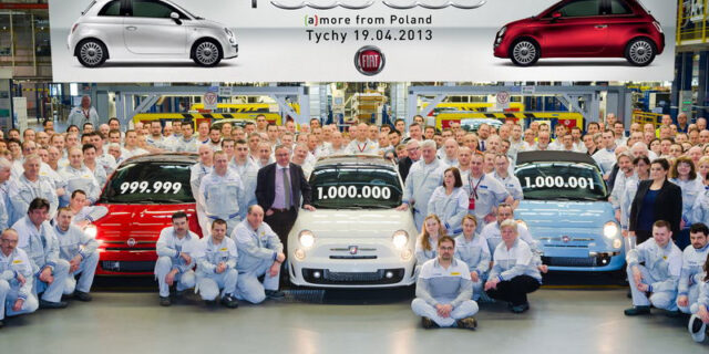 Το εκατομμυριοστό Fiat 500 κατασκευάστηκε στην Πολωνία