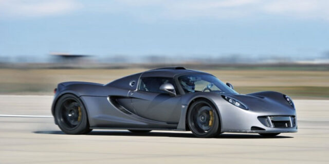 Hennessey Venom GT. Έκανε νέο παγκόσμιο ρεκόρ με 427,6 χλμ/ώρα