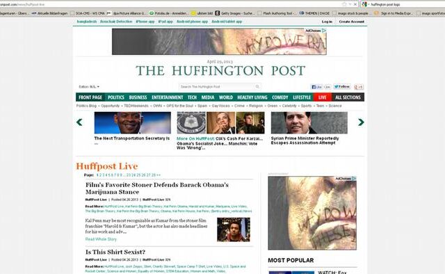 Huffington Post και στα γερμανικά