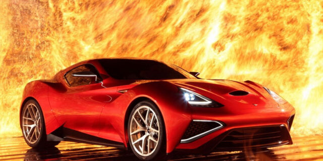 Icona Vulcano. Φλογερή διασταύρωση Ferrari F12/599 και Lexus LFA