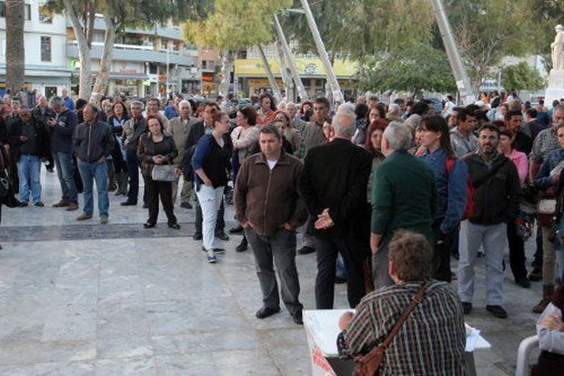 Λαϊκή στάση πληρωμών στην Κρήτη και μπλόκο στους πλειστηριασμούς