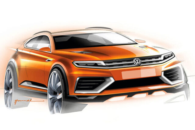 Volskwagen Concept Coupe CrossBlue. Το σπορτίβ crossover πάει Σαγκάη