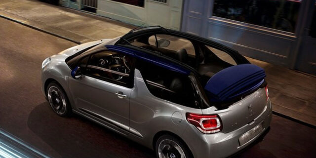 Με τιμές από 14.990 € (με απόσυρση), το νέο Citroën DS3 Cabrio