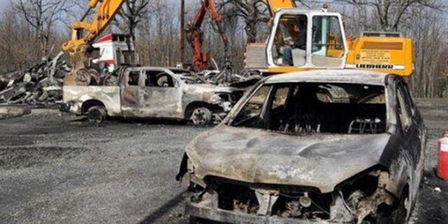 Ελεύθερος και τρίτος κατηγορούμενος για την εμπρηστική επίθεση στις Σκουριές