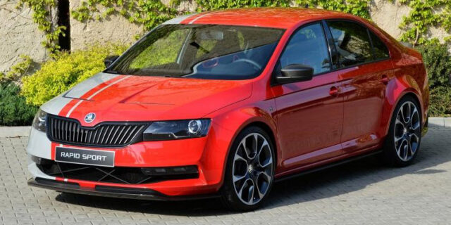 ŠKODA Rapid SPORT. Μυώδες και δυναμικό