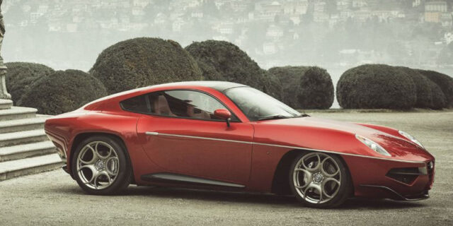Alfa Romeo Disco Volante by Touring. Κέρδισε βραβείο σχεδίασης