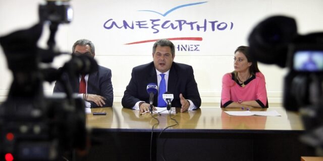 Καμμένος: Πολιτικά δικαιωμένος με την απόφαση στη διαμάχη με τον Α. Παπανδρέου