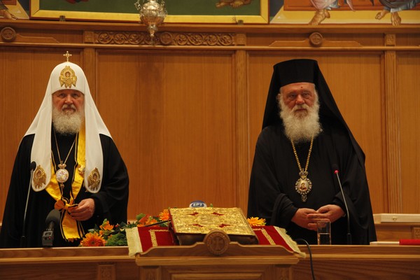 Ο θρησκευτικός τουρισμός στο επίκεντρο των συνομιλιών του πατριάρχη Μόσχας Κύριλλου με τον αρχιεπίσκοπο Αθηνών Ιερώνυμο