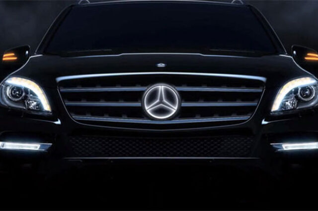 Το αστέρι των Mercedes Benz τώρα είναι και φωτιζόμενο