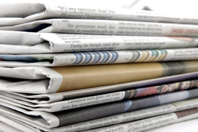 Μειώθηκε κατά 1% η παγκόσμια κυκλοφορία των εφημερίδων