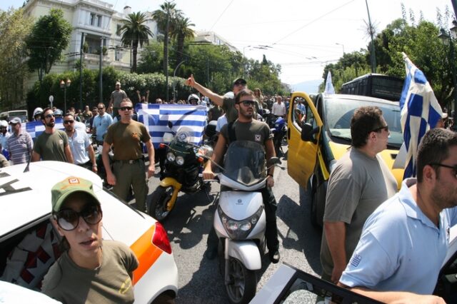 Κλιμάκωση κινητοποιήσεων: Μηχανοκίνητη πορεία της δημοτικής αστυνομίας