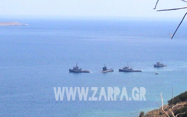Κρήτη: Υποβρύχιο προσέκρουσε σε αρχαίο υποβρύχιο μόλο