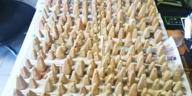 Εγκαταλελειμμένο βενζινάδικο με αρχαία στη Λάρισα
