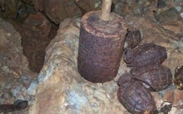 Πολεμικό υλικό από τον Β’ Παγκόσμιο πόλεμο στο Αγρίνιο