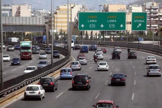 Κυκλοφοριακές ρυθμίσεις για τα έργα στην Αθηνών Λαμίας