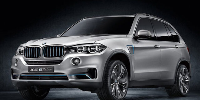 BMW Concept X5 eDrive. Με μέση κατανάλωση 3,8 λ. στα 100 χλμ.