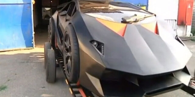 Ο κλώνος της Lamborghini Sesto Elemento από το Κιργιστάν