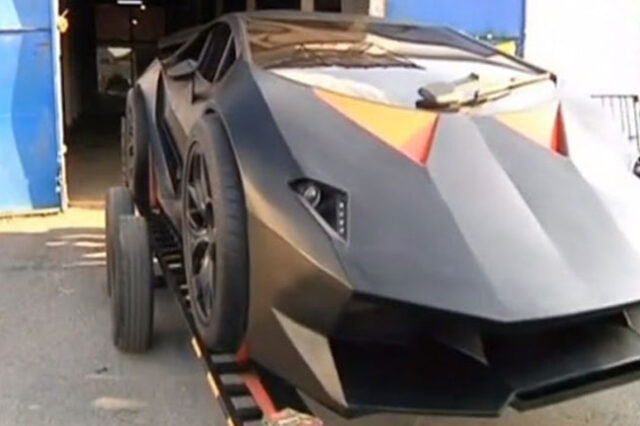 Ο κλώνος της Lamborghini Sesto Elemento από το Κιργιστάν