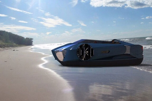 Mercier-Jones Hovercraft. Η αιώνια φαντασίωση στις μετακινήσεις