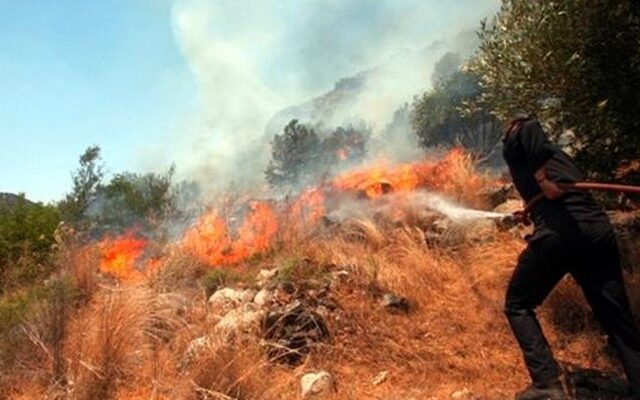 Φωτιές σε Πάργα και Ηγουμενίτσα