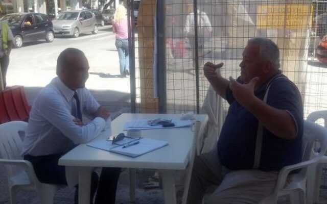 Θεσσαλονίκη: Απεργία πείνας από καταστηματάρχη για τα έργα του μετρό