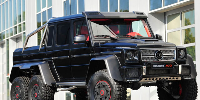 Έκθεση Φρανκφούρτης. Η θηριώδης Brabus B63S–700 6×6 των 700 ίππων