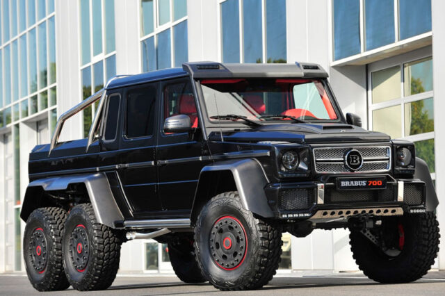 Έκθεση Φρανκφούρτης. Η θηριώδης Brabus B63S–700 6×6 των 700 ίππων