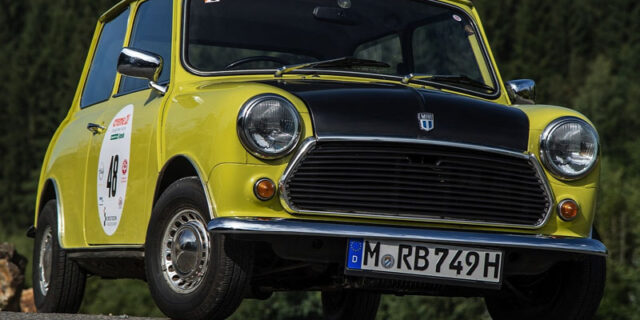 Το κλασικό Mini του Mr. Bean θα πάρει μέρος σε ευρωπαϊκό Ράλι