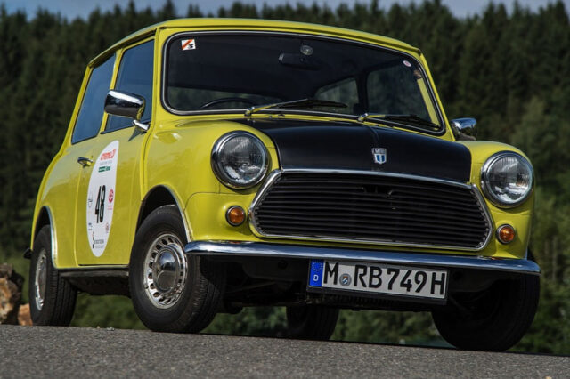 Το κλασικό Mini του Mr. Bean θα πάρει μέρος σε ευρωπαϊκό Ράλι