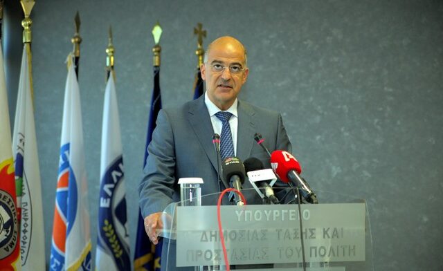 Δένδιας: Αντιμετώπιση της ΧΑ με τον Αντιτρομοκρατικό νόμο