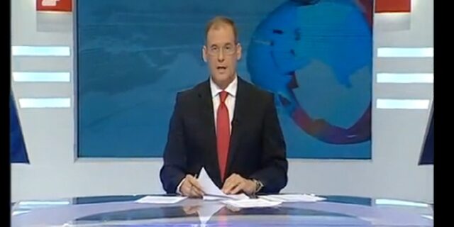 Μεταδόθηκε το πρώτο δελτίο της Δημόσιας Τηλεόρασης