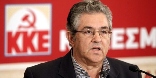 Αποκλείει κάθε συνεργασία με τον ΣΥΡΙΖΑ, ο Δ. Κουτσούμπας