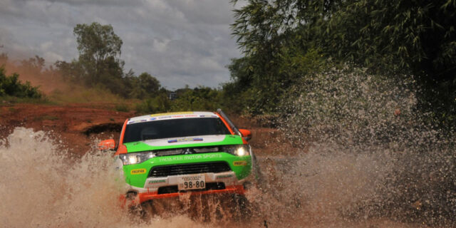 Mitsubishi Outlander PHEV. Κατέθεσε τα διαπιστευτήριά του σε αγώνα cross country