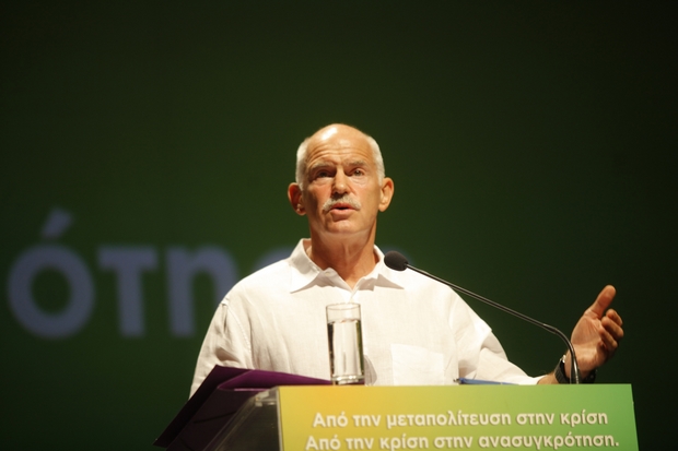 Γ. Παπανδρέου: “Να συγκρουστούμε με τα κατεστημένα – Η πρόταση για δημοψήφισμα ξεγύμνωσε τους πάντες”