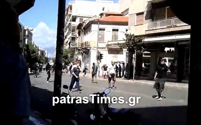 Ιταλός συνταξιούχος αξιωματικός απείλησε με όπλο διαδηλωτές στην Πάτρα