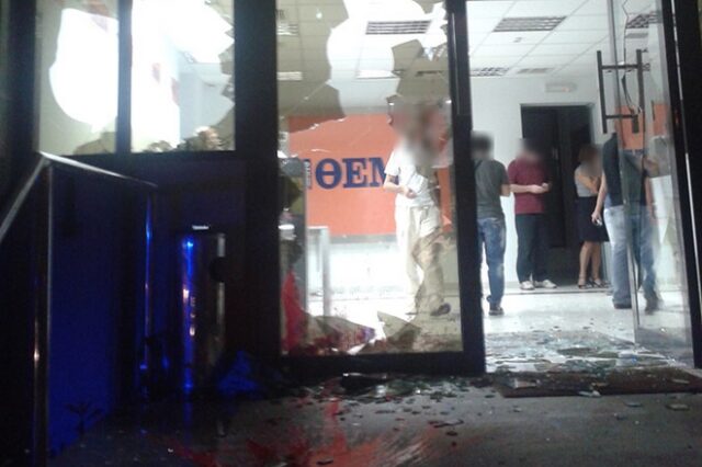 Επίθεση στα γραφεία του Πρώτου Θέματος από αγνώστους