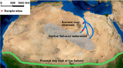 Και όμως η Σαχάρα είχε ποτάμια