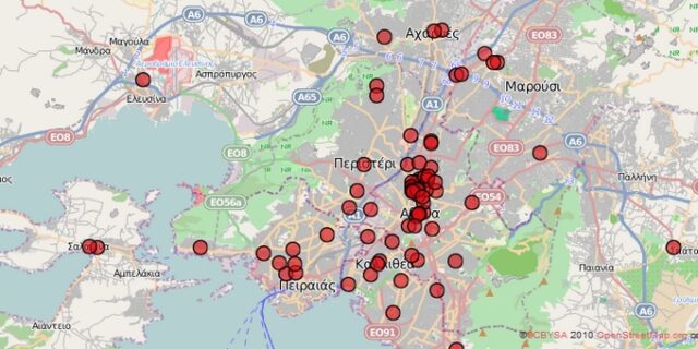 O Χάρτης της ρατσιστικής βίας και εγκληματικότητας της Αθήνας