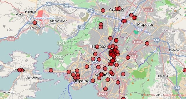 O Χάρτης της ρατσιστικής βίας και εγκληματικότητας της Αθήνας
