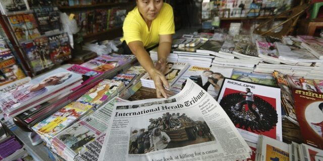 Η Herald Tribune “πέθανε”, ζήτω η International New York Times