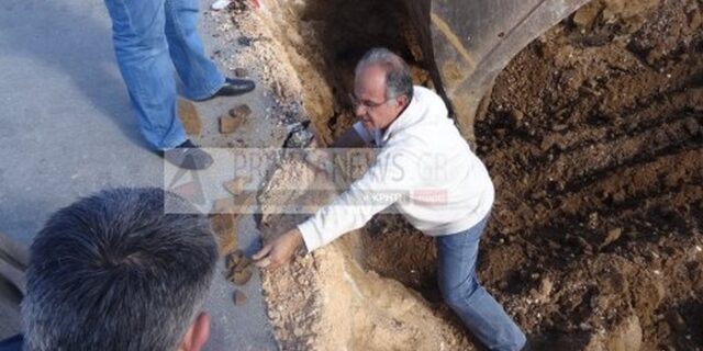 Έσκαβαν για σχολείο στο Ηράκλειο και βρήκαν αρχαίο νεκροταφείο