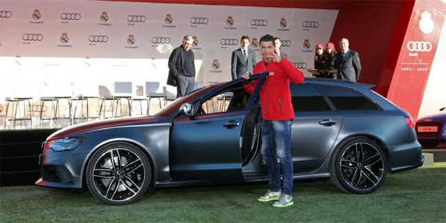 Κόντρα στο ρεύμα ο Κριστιάνο Ρονάλντο με το Audi RS6 Avant