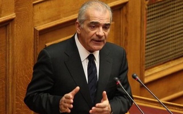 Επιστρέφει στη ΝΔ ο πρώην βουλευτής Αιτωλοακαρνανίας Δ. Σταμάτης