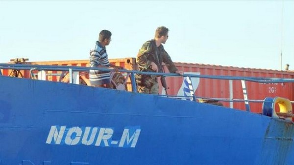 Δεσμεύτηκε το φορτίο του πλοίου Nour-M. Ως τώρα έχουν βρεθεί σφαίρες