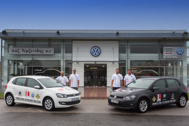 Guinness World Record. Ο γύρος της Ελλάδας με μέση κατανάλωση diesel 2,96 λ./100 χλμ.