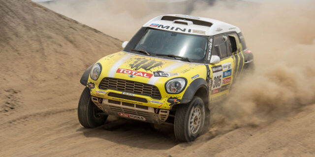 Το MINI στο Rally Dakar του 2014 με το ΑLL4 Racing.