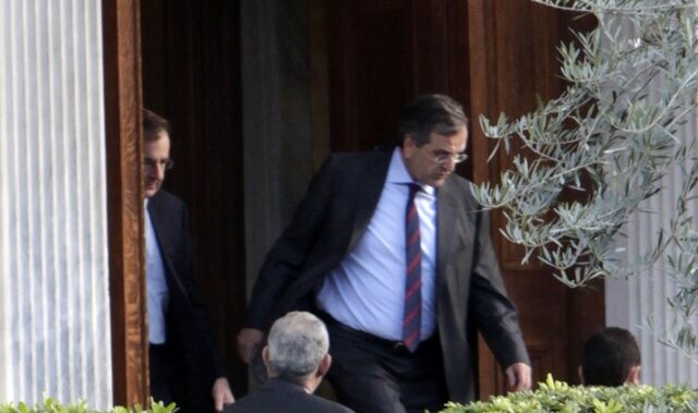 Ιδιωτική συνάντηση Παπούλια-Σαμαρά. Δεν είχε ανακοινωθεί